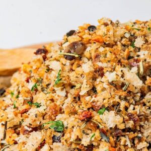 Farofa de pangrato & limão siciliano