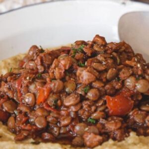 Ragu de lentilha